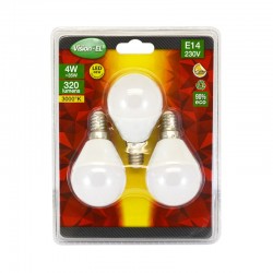 Lot de 3 Ampoules LED E14 4W P45