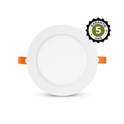 Plafonnier LED Blanc Ø175 12W 3000K - Garantie 5 ans