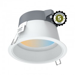 Downlight LED Blanc rond Basse Luminance CCT 20W Ø175mm - Garantie 5 ans