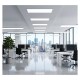 Dalle LED Blanc Backlit 1195x295 36W 4000K - DALI/PUSH - Garantie 5 ans - PACK DE 2