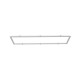Cadre placo dalle encastrable 300 x 1200 mm Blanc