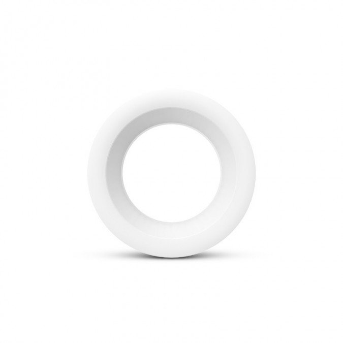 Collerette incurvée blanc pour downlight CYNIUS 9W-10W