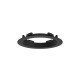 Collerette incurvée noir pour downlight CYNIUS 9W-10W