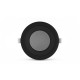 Collerette basse luminance noir pour downlight CYNIUS 9W-10W