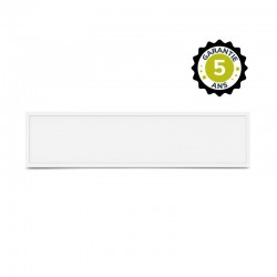 Dalle LED Blanc Backlit 295 x 1195 mm 25W 4000K DALI2/PUSH - Garantie 5 ans