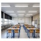 Linéaire LED salle de classe multi-puissance CCT - 1200 mm - Garantie 5 ans