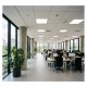 Dalle LED Backlit 595x595 25W Blanc 4000K Prismatique - Garantie 5 ans