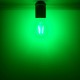 Ampoule LED E27 2W COB Filament Bulb Couleur - Vert light ON