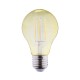 Ampoule LED E27 Bulb 8W COB Filament Golden (Dimmable en option)