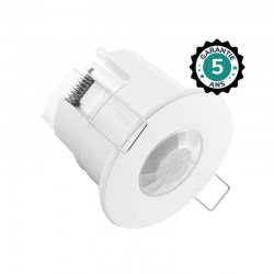 Détecteur de mouvement IR LED encastrable 360 600W BBC - Garantie 5 ans