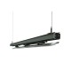 Linéaire LED sur rail Noir 600mm 14/16/18/20W 4000K - Garantie 5 ans