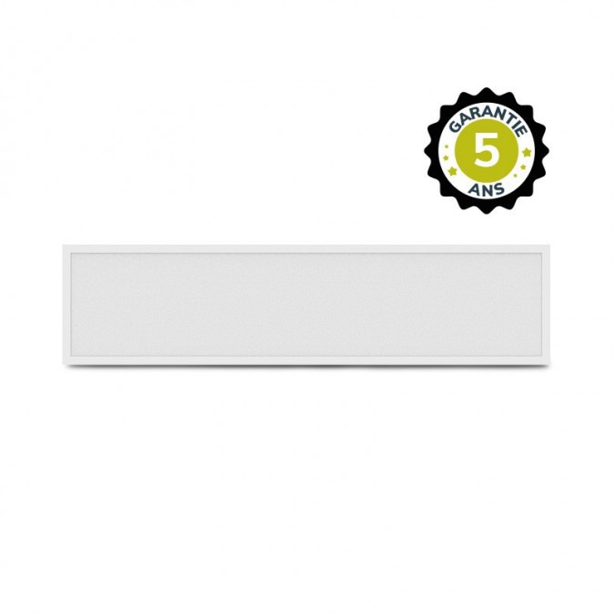 Dalle LED Blanc 295 x 1195 mm 28W 4000K Prismatique - Garantie 5 ans
