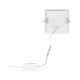 Plafonnier LED PC Blanc 147x147mm 10W 4000K