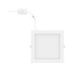 Plafonnier LED Blanc 200x200 15W 3000K