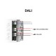 Alimentation pour LED 21-70VDC DALI2 PUSH 43W 350-1050mA - Garantie 5 ans