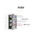 Alimentation pour LED 21-70VDC DALI2 PUSH 43W 350-1050mA - Garantie 5 ans