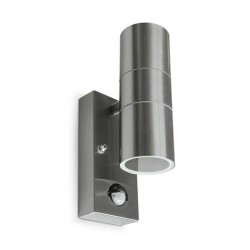 Applique Murale GU10 x 2 Détecteur Inox 316 L