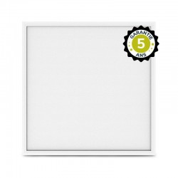 Dalle LED Backlit 595 x 595 mm 20W 4000K Blanc 170 lm/W Prismatique - Garantie 5 ans