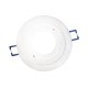 Support de spot rond orientable Ø92mm - Blanc