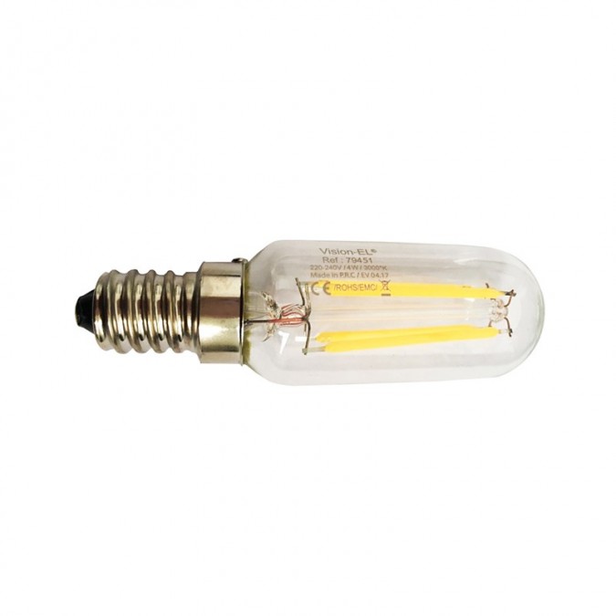 Ampoule LED E14 dimmable 2.5 watts équipée de 4 filaments LE