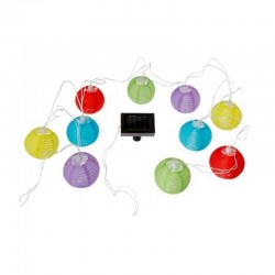Guirlande LED Solaire 10 Lampions