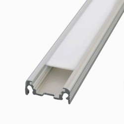 Profilé Aluminium LED Plat - Ruban LED 10mm