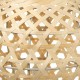 Lampe ovale Yazu en bambou H21,5