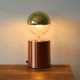 Ampoule LED E27 Globe 6W G95 Calotte dorée - Light ON