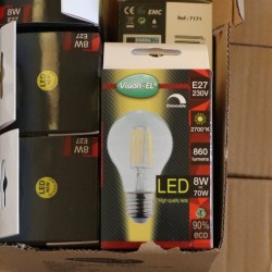 Ampoule LED E27 6W 6000K