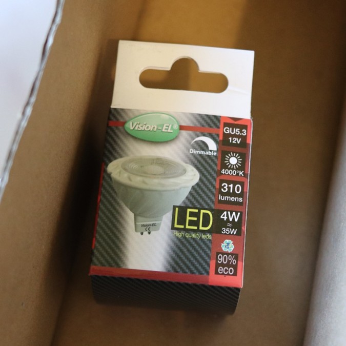 Ampoule LED GU5.3 4W COB 75°