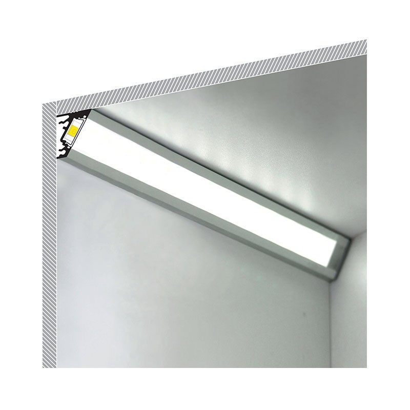 Profilé souple pour ruban LED, en aluminium - Flexible - ®