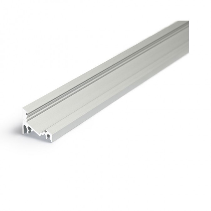Profilé Aluminium LED Angle 30/60° - Ruban LED 10mm - Vue en coupe