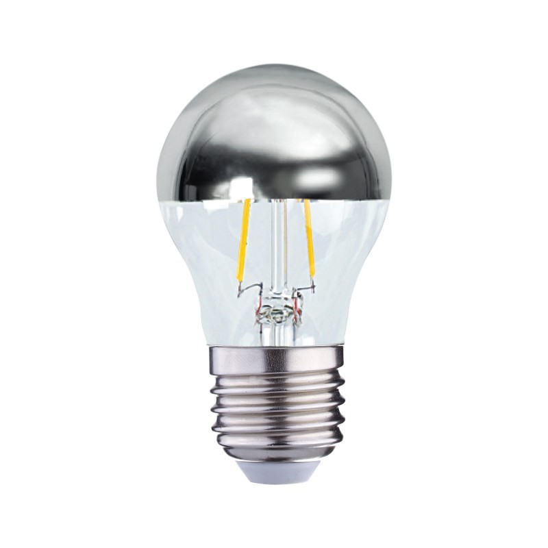 ARIC 20118  Ampoule LED A60 décorative Calotte argentée E27 4,1W