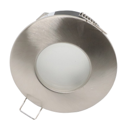 Support de spot Rond étanche IP65 Blanc Ø82mm