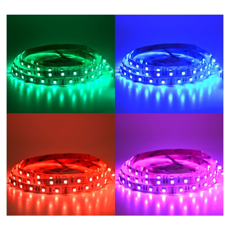 1-30 m Bande LED Strip flexible RGB Lumière Ruban 5050 SMD 60 led/m livré ss 48h 