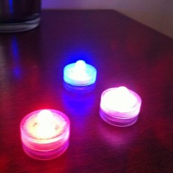 Lot de 10 Lampions LED submersibles RGB