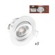 Pack de 3 spots LED SMD orientable 5W - Spot + boîte