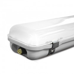 Boîtier étanche LED intégrées 48W Traversant + Connecteurs étanches