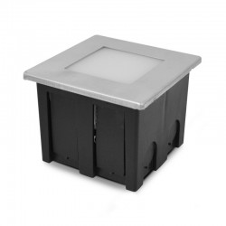 Spot 230V encastrable balise carré LED 1.5W - Piscine