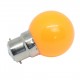 Lot de 24 ampoules LED B22 1W incassables (équivalent 15W) pour Guirlande - Orange