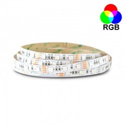 Ruban LED 14,4 Watts /m RGB - Rouleau 5M 12V